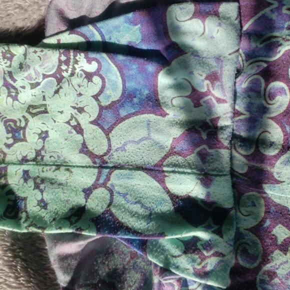 Unity World Wear. Beautiful Bling Tunic; Colorful;  Multi-Material. GUC Size  1X - Picture 5 of 16